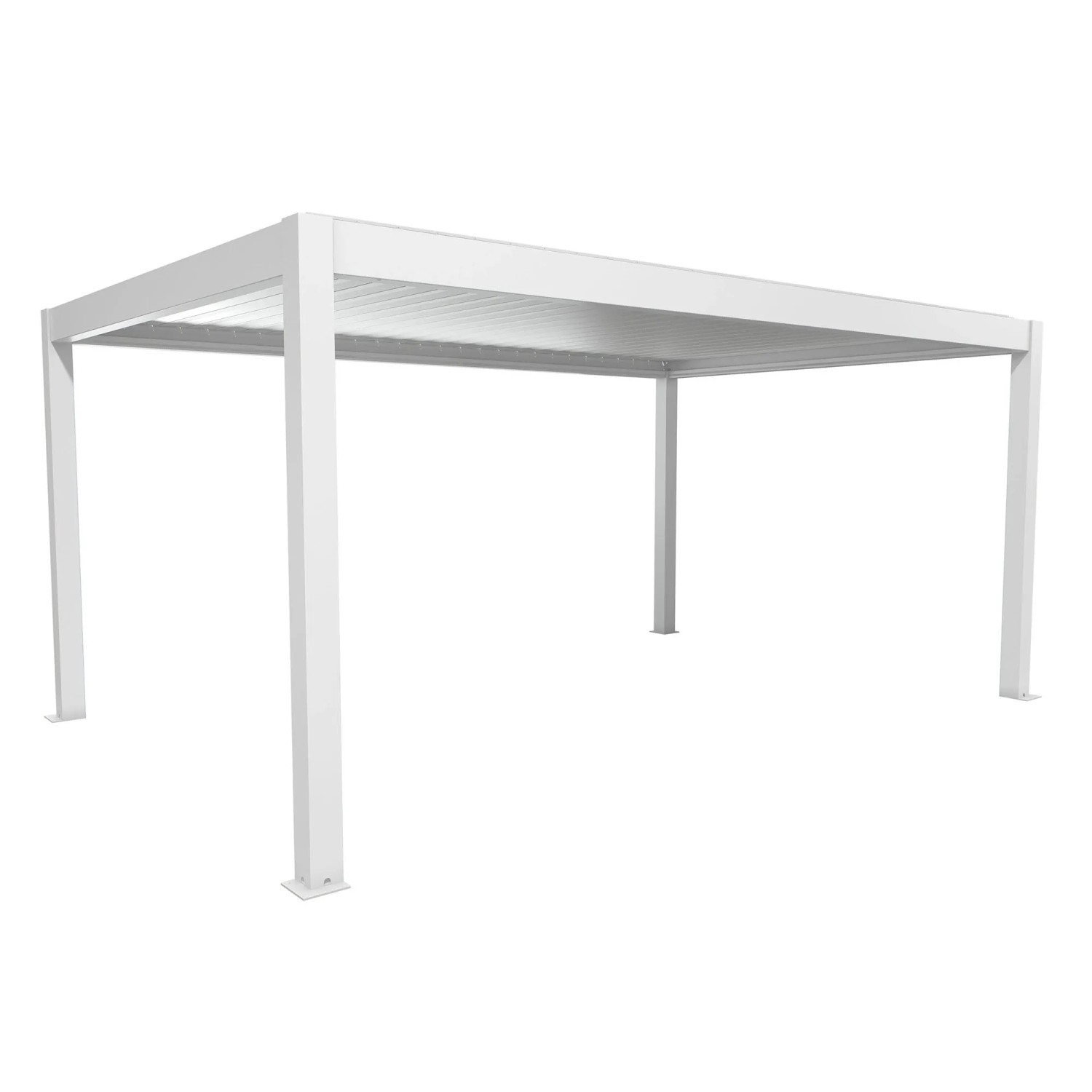 Biohort Pergola 5,5 x 3,5 bílá/stříbrná 552,5 x 367,5 cm