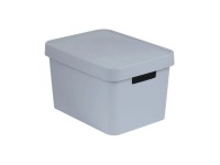 Curver Úložný box s víkem INFINITY šedý 17 l, 36 x 22 x 27 cm