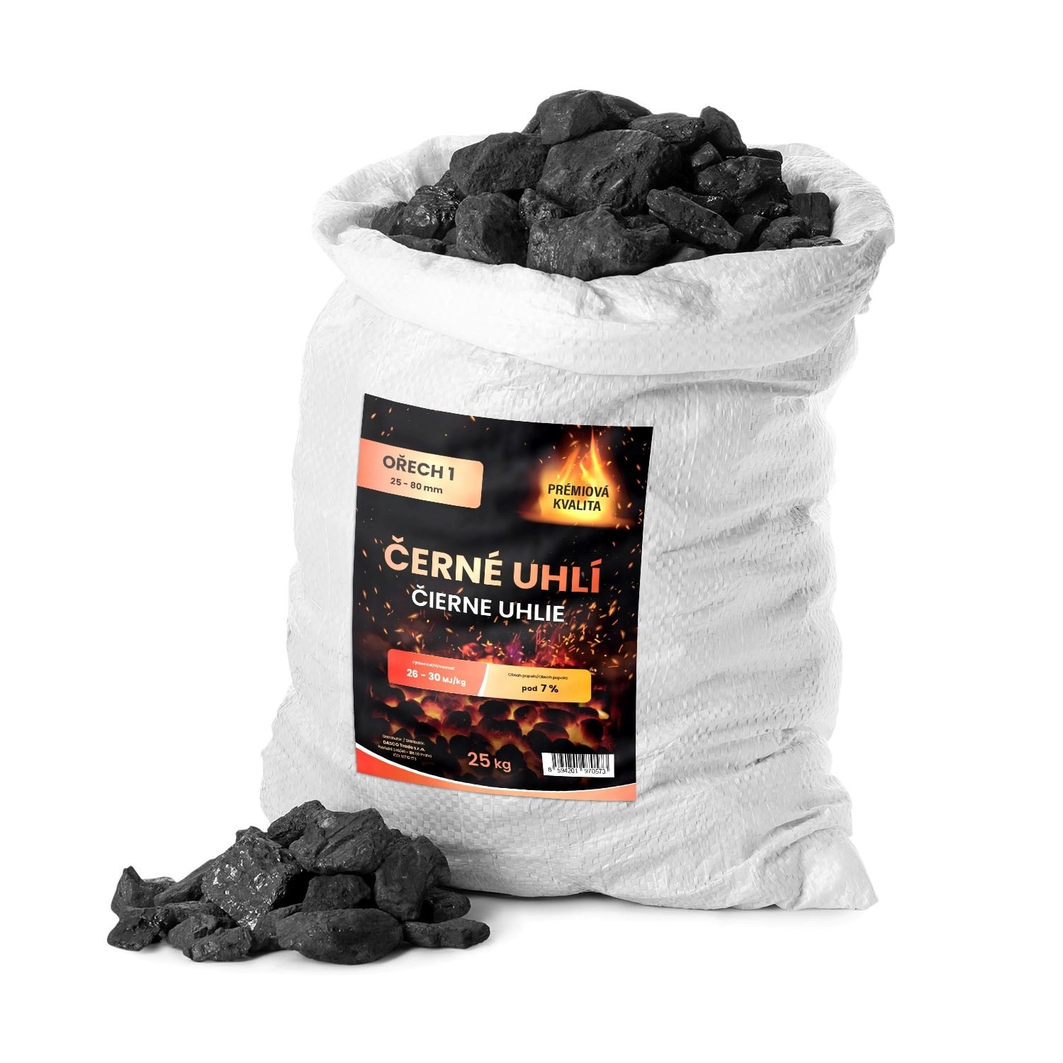Černé uhlí 25 kg koupit v OBI