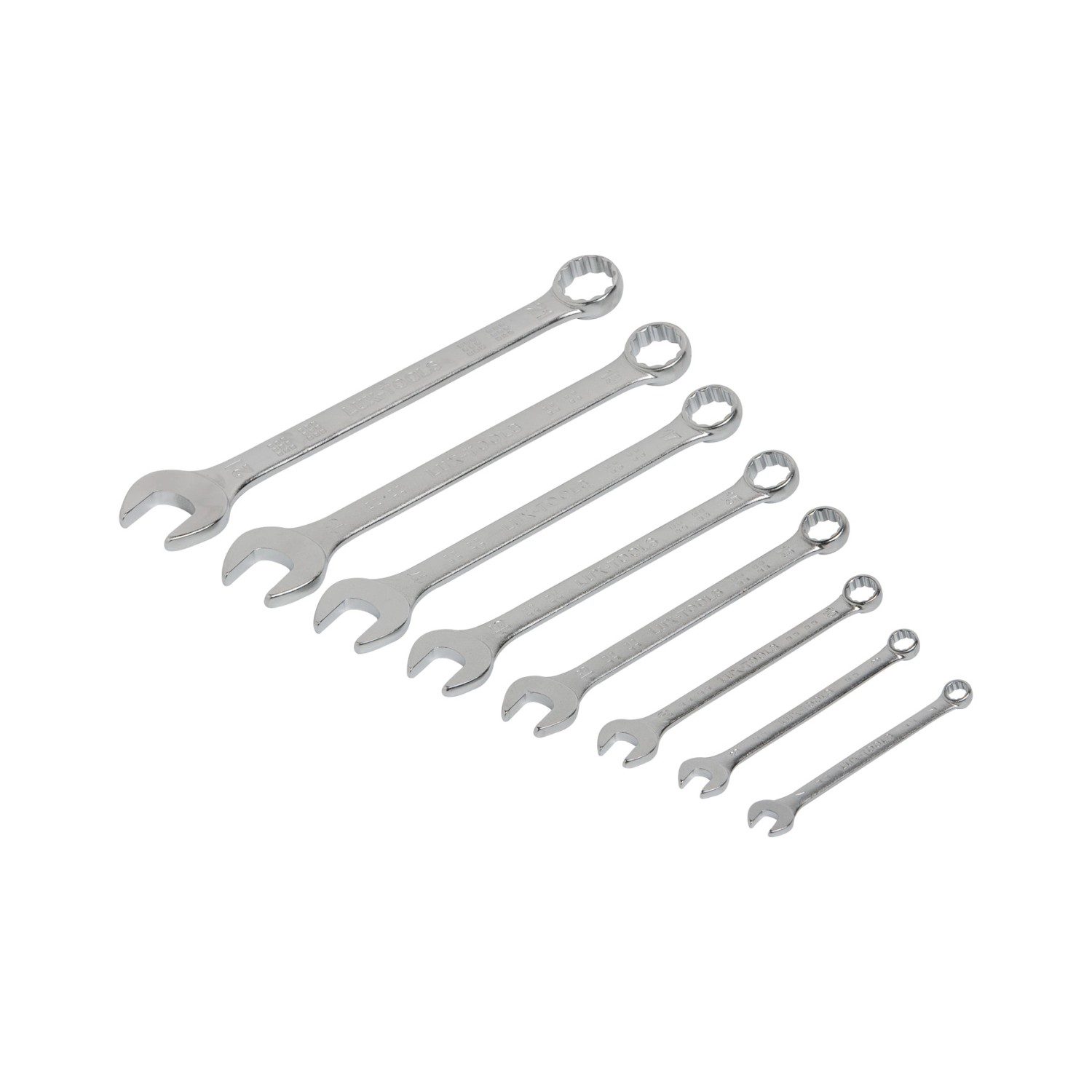 LUX Sada stranových klíčů 8dílná 8 mm - 22 mm Comfort