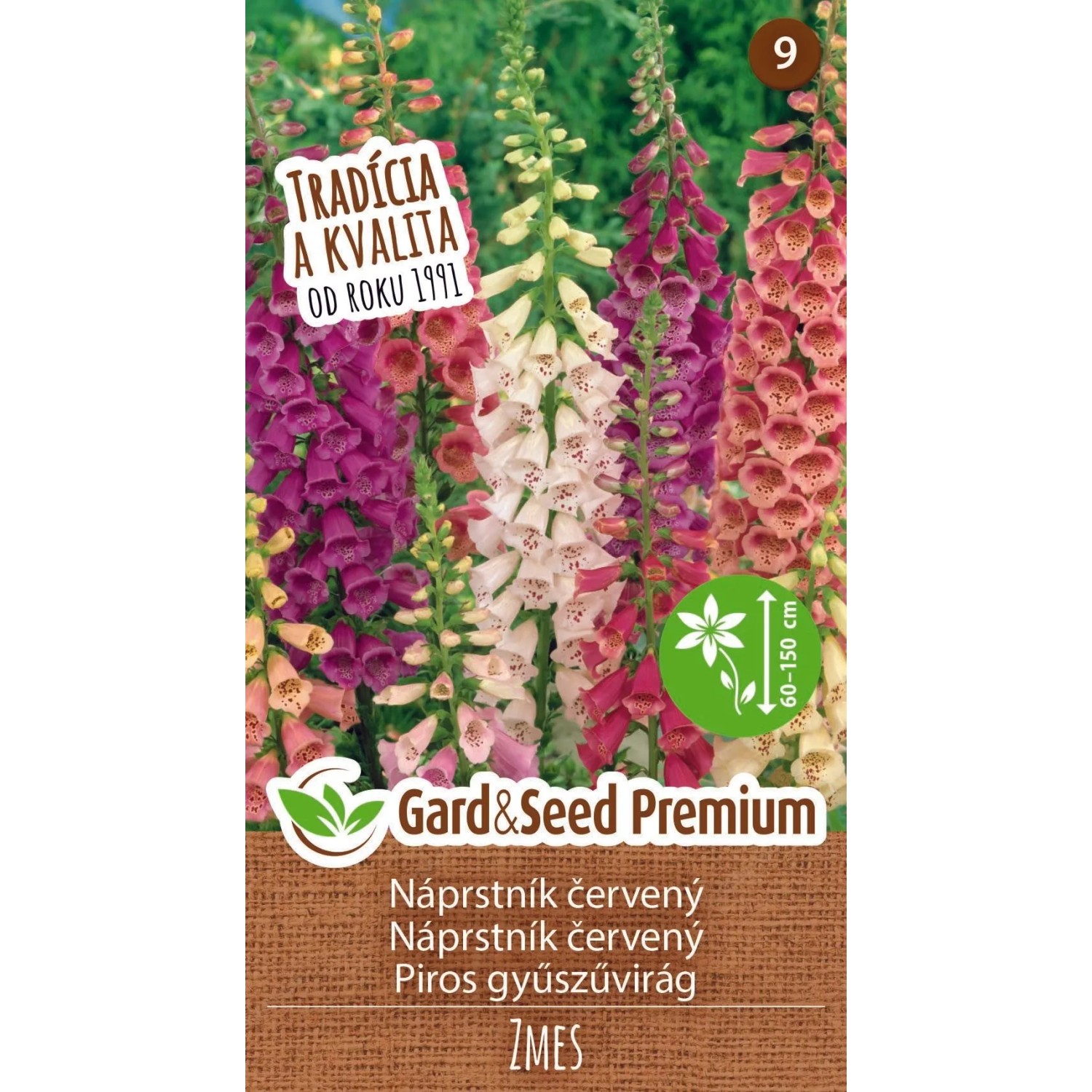 GardenSeed Premium Semínka Náprstník červený - mix - směs