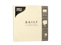 Papstár Ubrousky champagne 32 x 32 cm, 20 ks