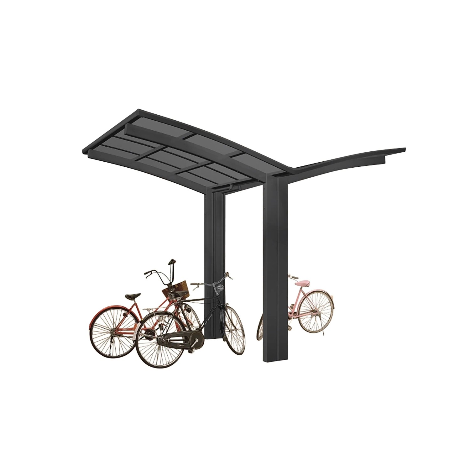 Ximax Přístřešek na kola/motorky Portoforte Mini Typ 60-Y černá 404 x 254 cm