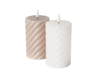 Boltze Home LED svíčka Wrap různé barvy pr. 7,5 x 12,5 cm, 1 ks