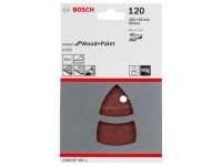Bosch Papír brusný G 120 sada 10 ks, 102 x 62 mm