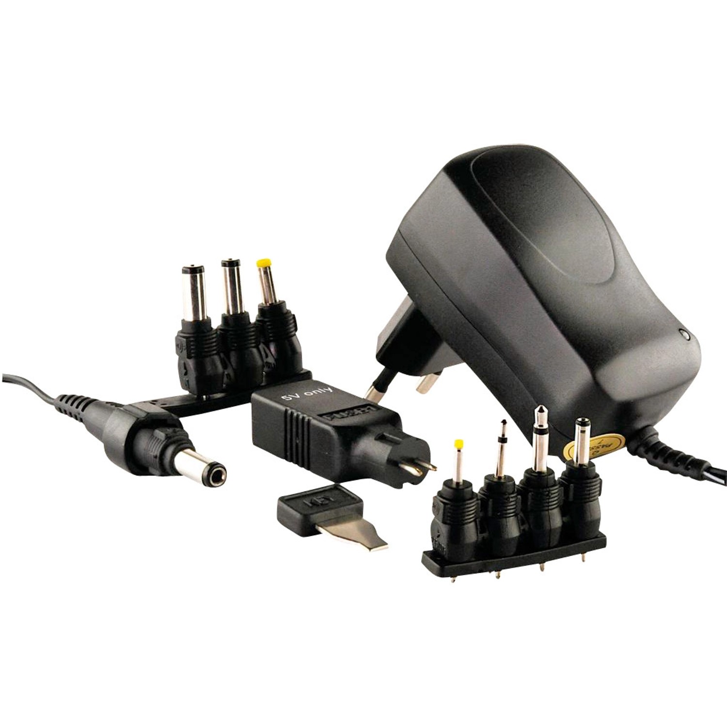 Univerzální zásuvný síťový zdroj 600 mA NG600USB 011