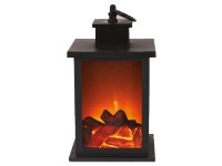 Koopman LED lucerna ve vzhledu krbu, 14 x 14 x 24 cm Koopman LED lucerna ve vzhledu krbu, 14 x 14 x 24 cm