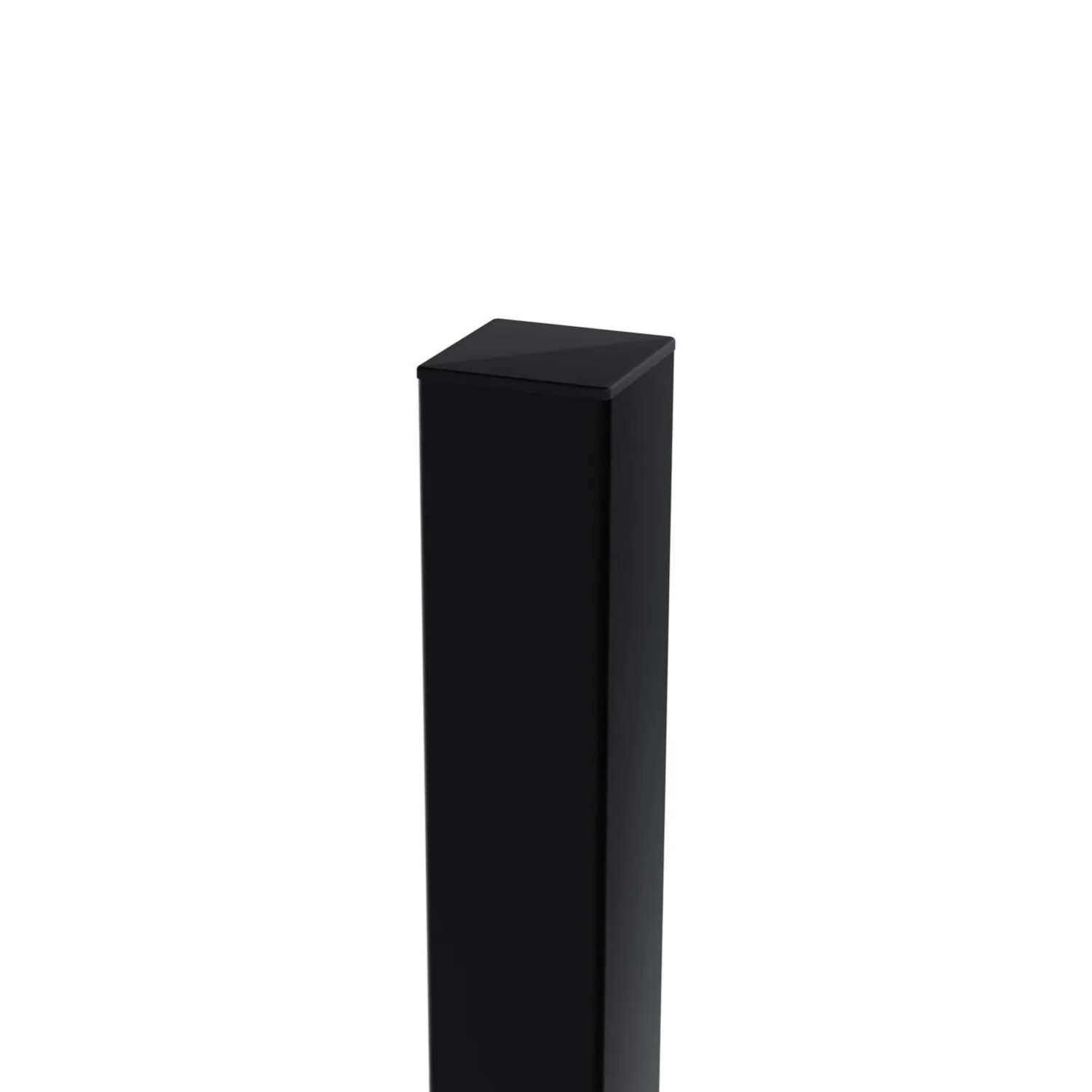 JARMEX Sloupek pro plotové pole PRATO RAL 9005 černý 50 x 50 x 2000 mm