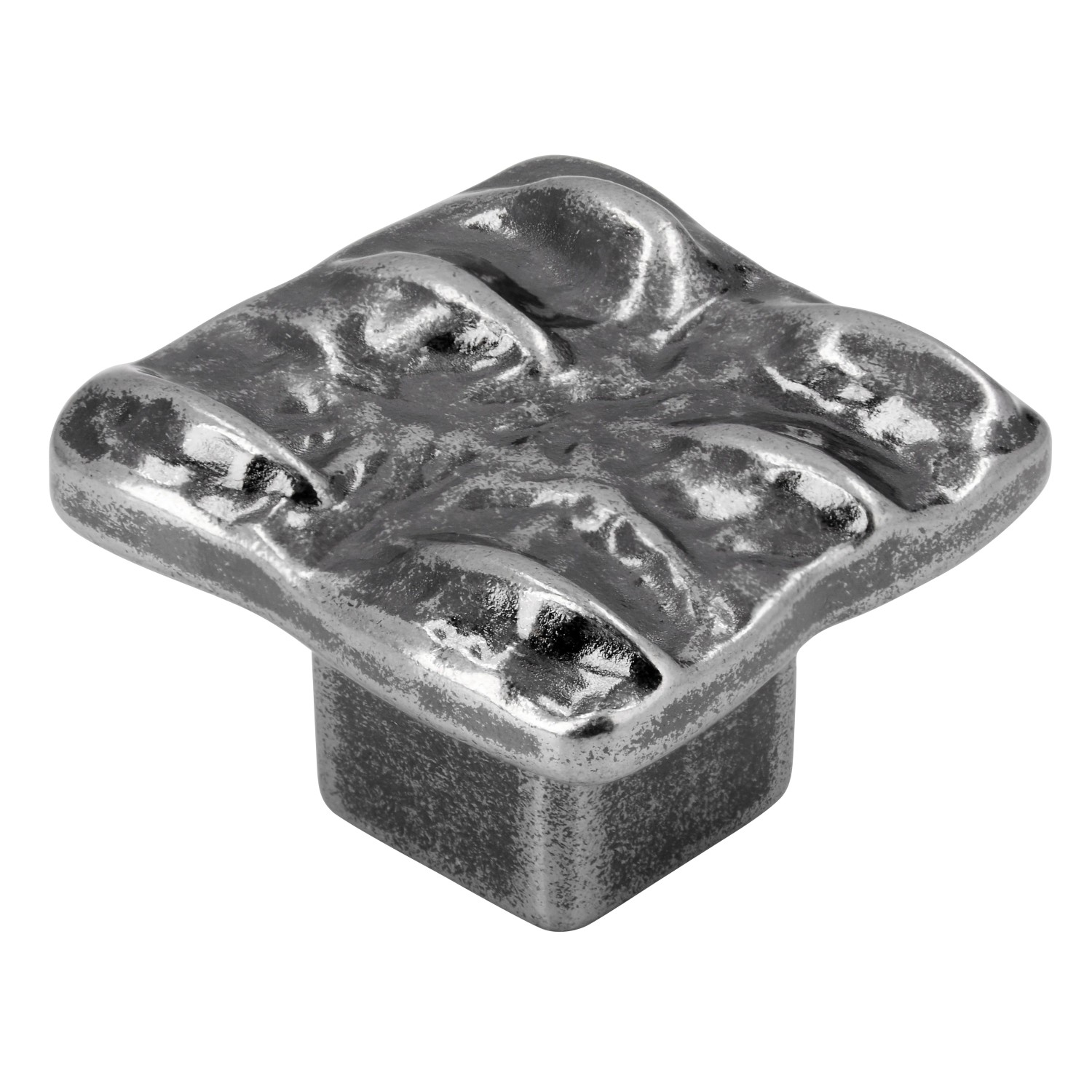 Siro Vintage Nábytková knopka 2032 kov stříbrný starožitný 36 mm