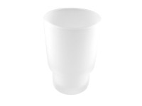 Novaservis Náhradní sklenička sklo pískované