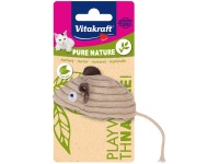 Vitakraft Hračka pro kočky Nature myš s catnipem Vitakraft Hračka pro kočky Nature myš s catnipem
