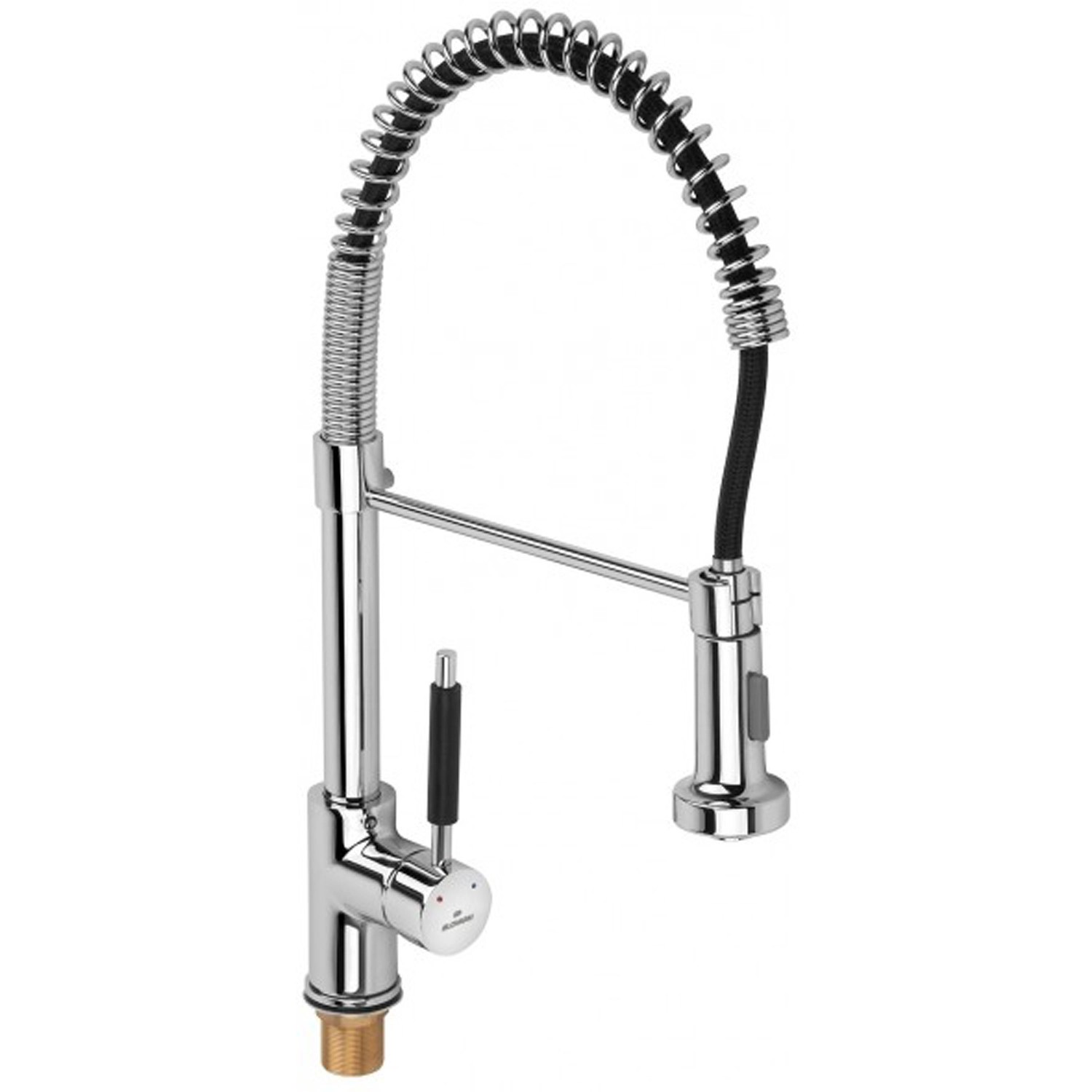 Alveus Stojánková páková dřezová baterie se sprchou Mola chrom