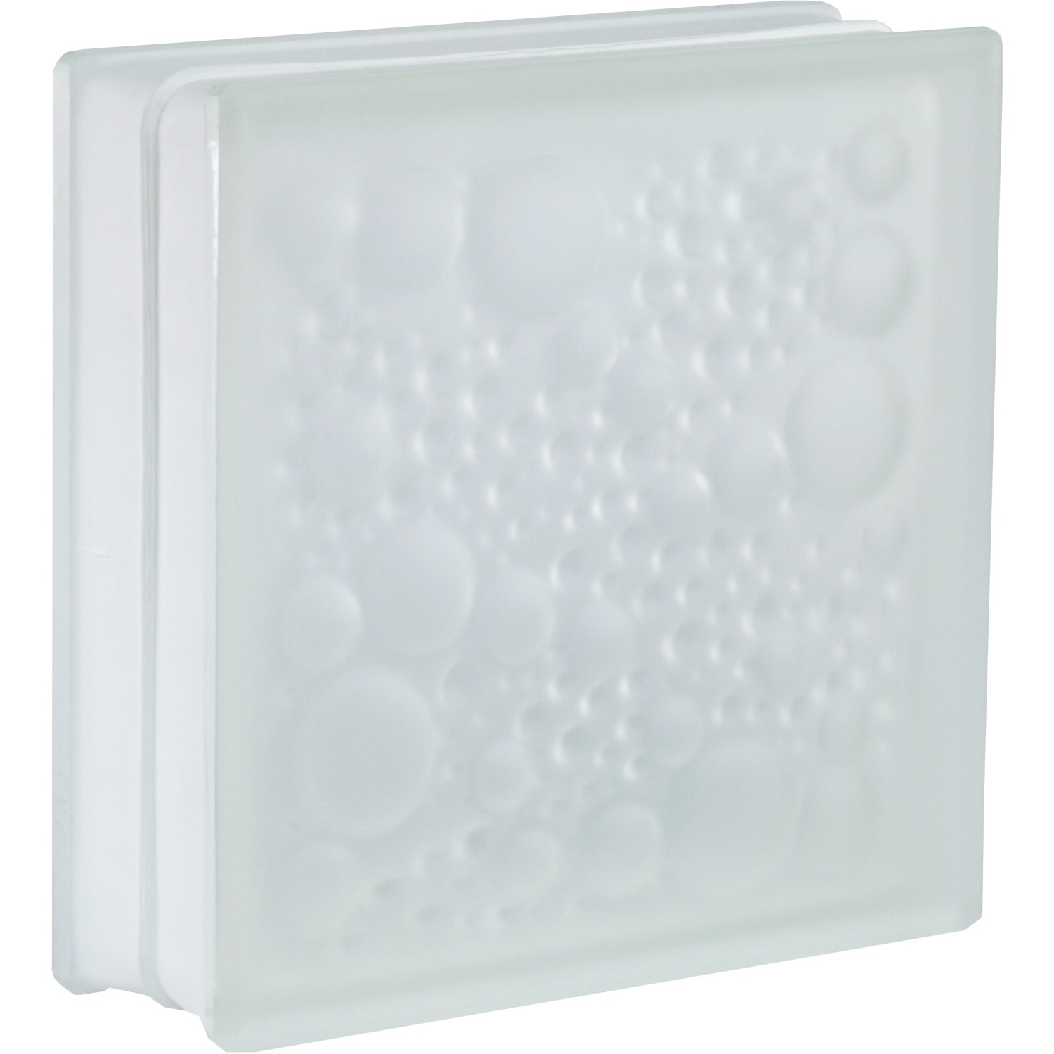 Fuchs Design Luxfera Savona mléčné sklo, bílá, 19 x 19 x 5 cm