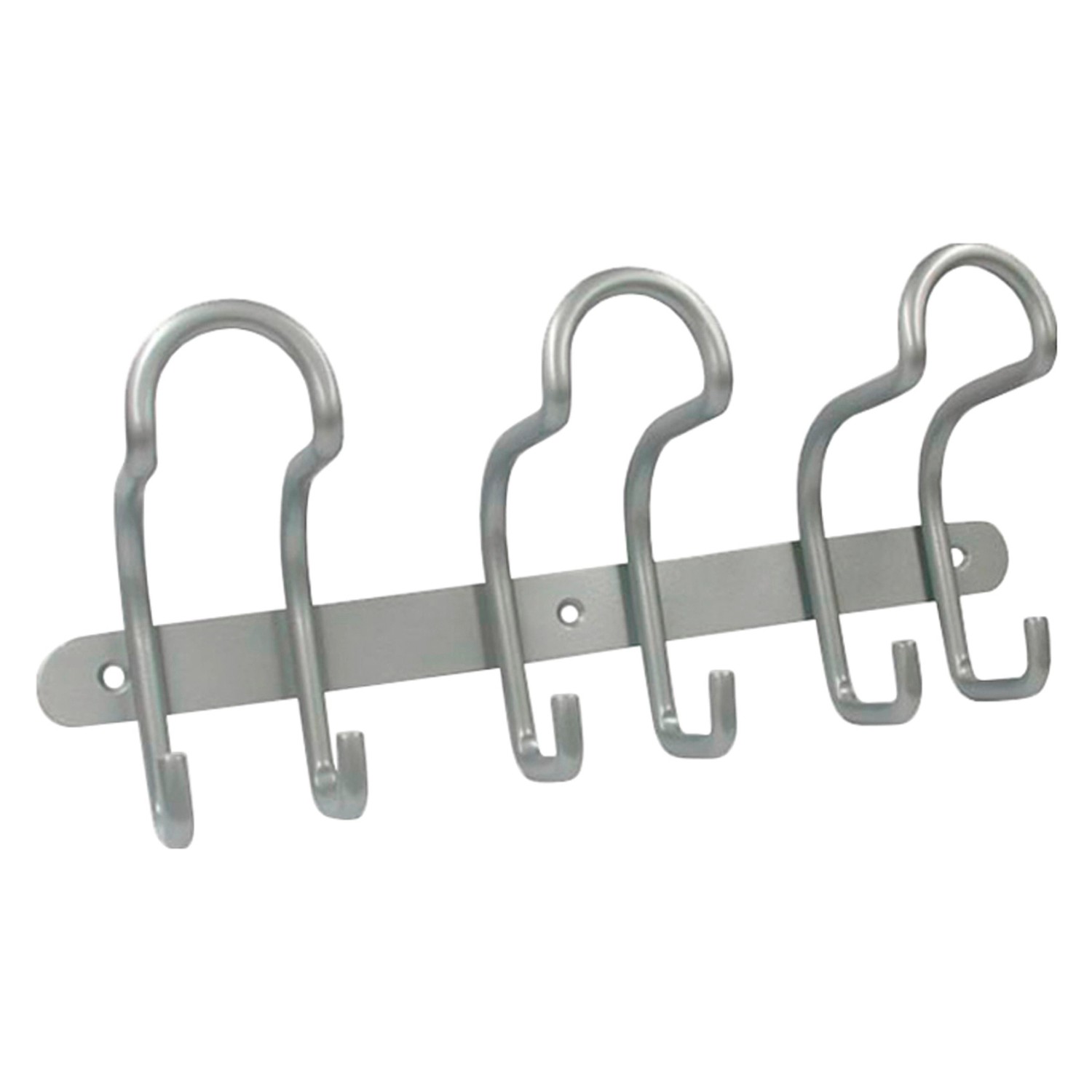 Háčková lišta kov hliník vzdálenost otvorů 2 mm x 130 mm