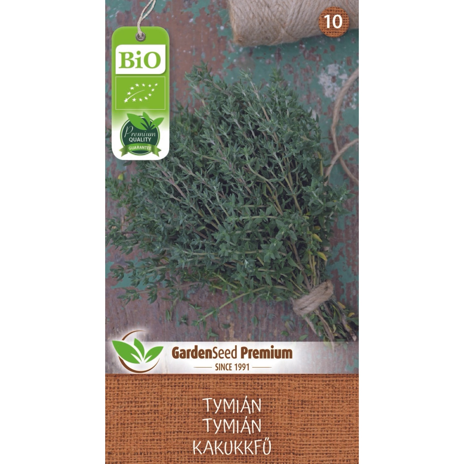 GardenSeed Premium Semínka Tymián (BIO)