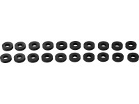 Distanční pouzdro 20 mm x 8,4 mm x 5 mm černé, 20 ks