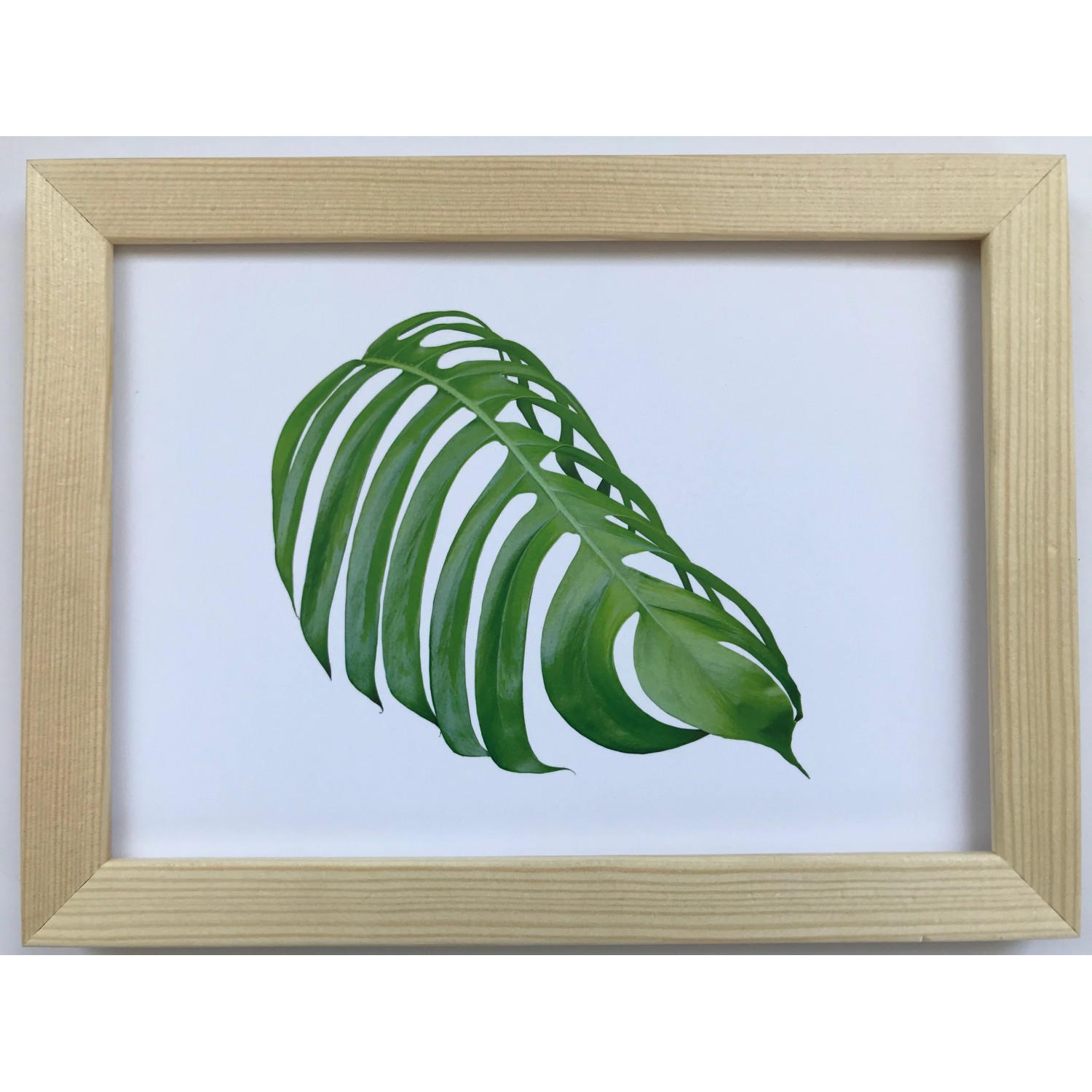 Bondecor Fotorám dřevěný hladký přírodní 10 x 15 cm