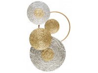 FALC Nástěnná kovová dekorace 3D 21SMA0249, 45 x 70 x 5 cm