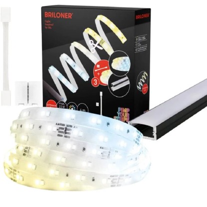 Briloner LED pásek samolepicí CCT, doplňková sada, 4 m