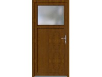 PANTO Plastové vedlejší vchodové dveře K 501 dub zlatý 98 x 198 cm, P PANTO Plastové vedlejší vchodové dveře K 501 dub zlatý 98 x 198 cm, P