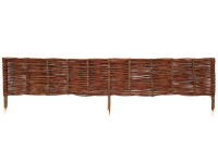Floraworld Ohraničení záhonů vrbové 116 cm x 30 cm Floraworld Ohraničení záhonů vrbové 116 cm x 30 cm
