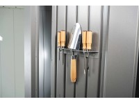 Biohort Držák na nářadí Neo, AvantGarde ECO křemenově šedý 2 ks, 30 x 5 x 3,5 cm