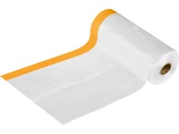 LUX-TOOLS PRO Malířská zakrývací páska s fólií 2v1, 2,7 m x 16 m
