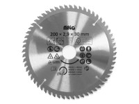 Magg Pilový kotouč 200 x 2,9 x 30 mm / 60 zubů střídavě šikmé Magg Pilový kotouč 200 x 2,9 x 30 mm / 60 zubů střídavě šikmé