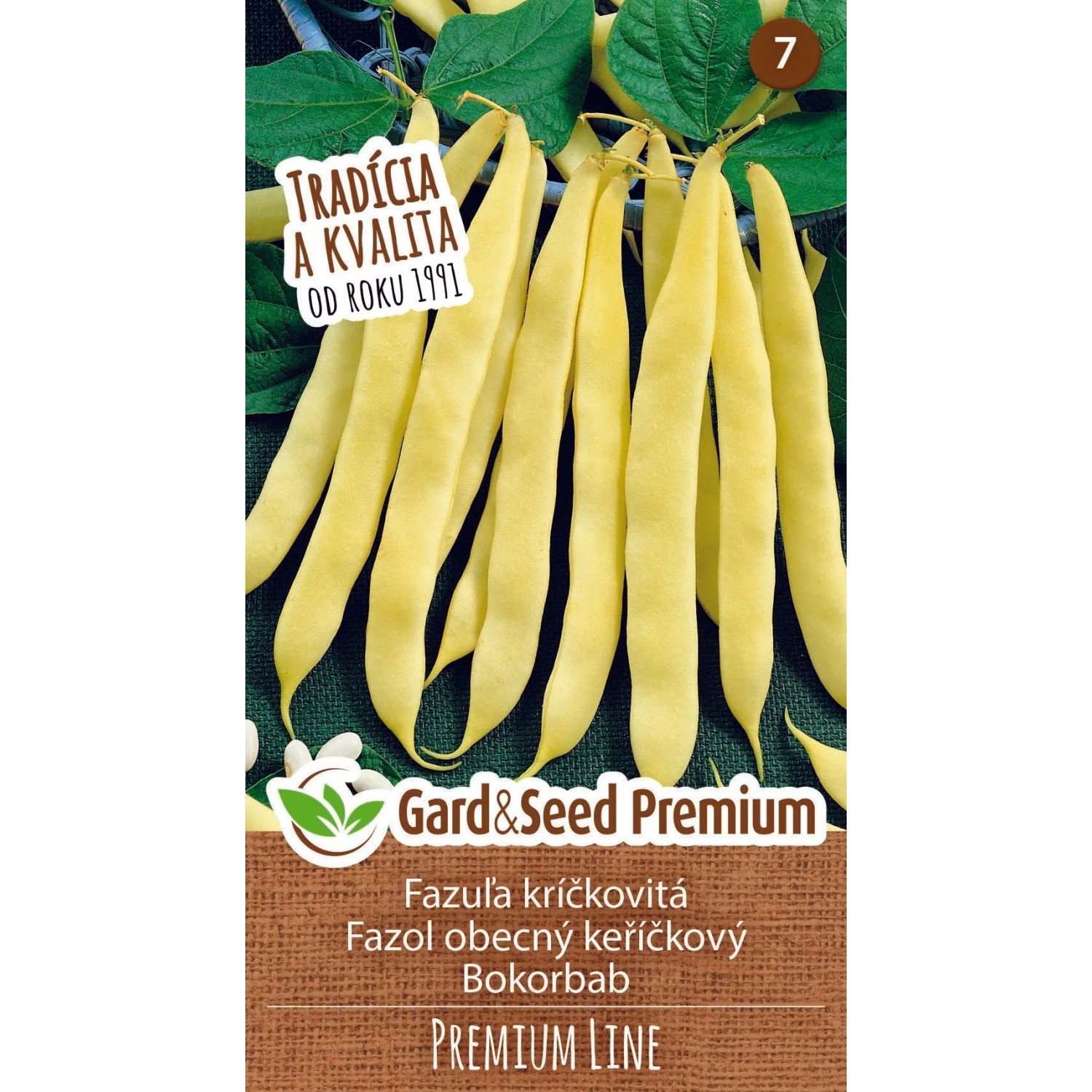 GardenSeed Premium Semínka Fazol obecný keříčkový PREMIUM