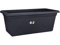 elho Květináč Green Basics Garden XXL černý, 80 x 35 x 39 cm