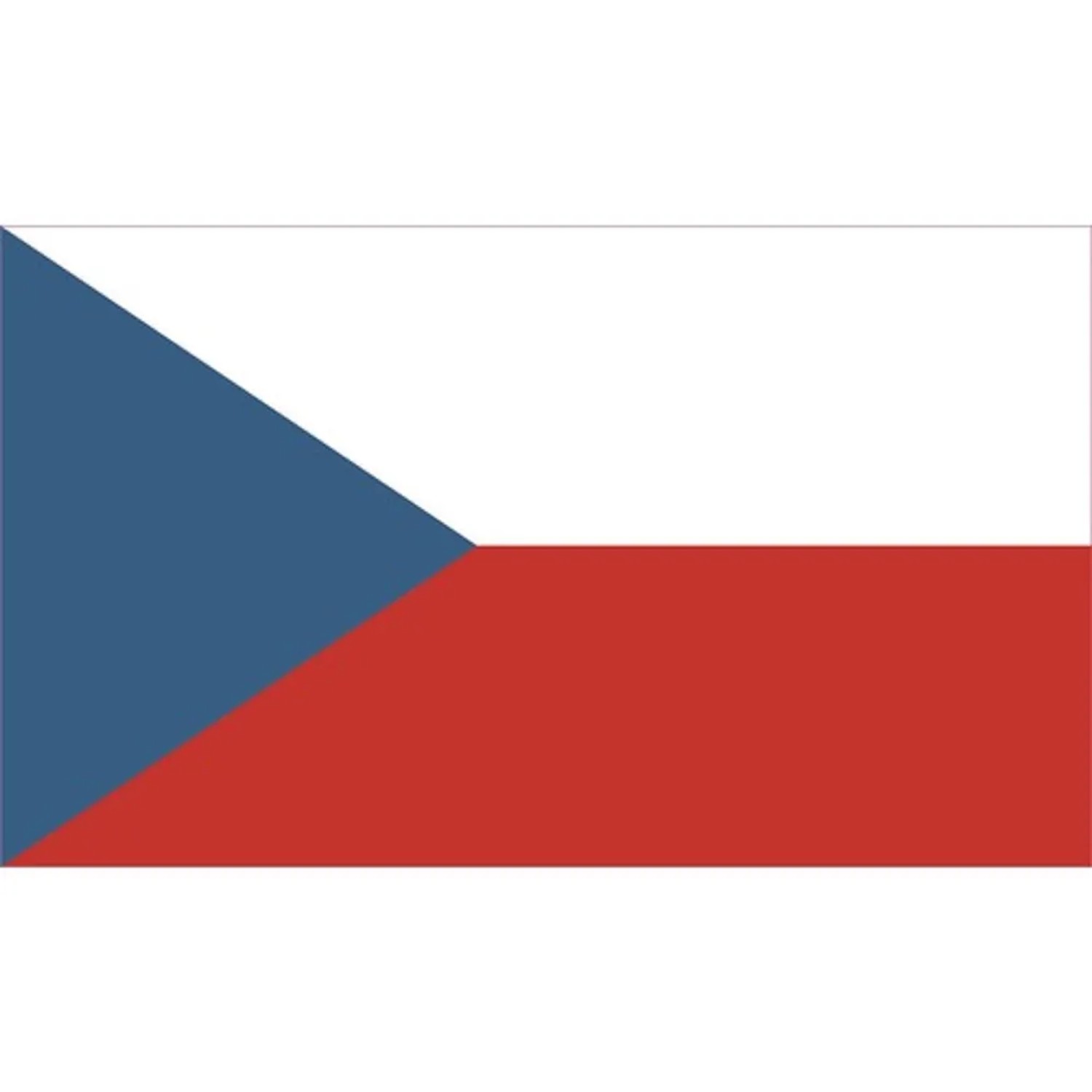 Walteco Samolepka česká vlajka, 170 x 100 mm