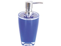 Dávkovač mýdla Tahiti, akryl, modrý