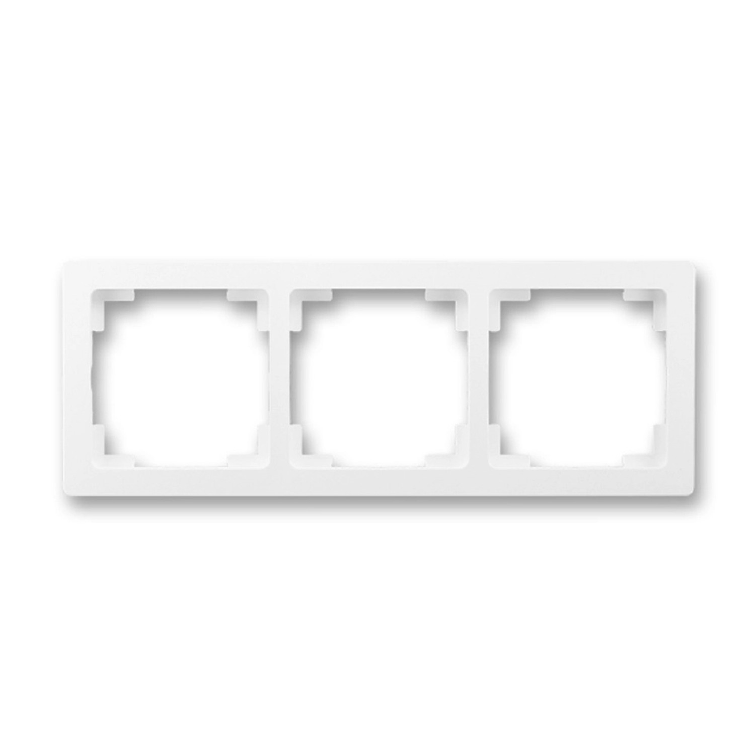 Rámeček ABB Swing L trojnásobný jasně bílá