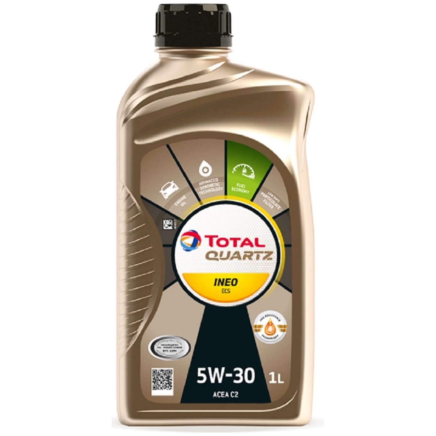 Total Quartz Motorový olej INEO ECS 5W-30, 1 l