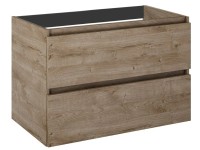 Roca Umyvadlová skříňka Evelyne Basic 2Z, dub Canela, 53 x 80 x 45,6 cm