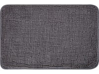 baliv Koupelnová předložka z polyesteru, tmavě šedá, 40 x 60 cm