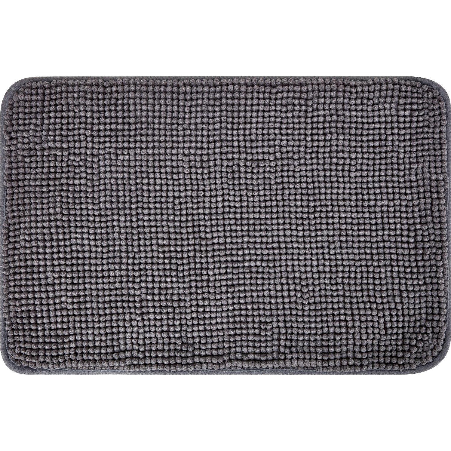 baliv Koupelnová předložka z polyesteru, tmavě šedá, 40 x 60 cm