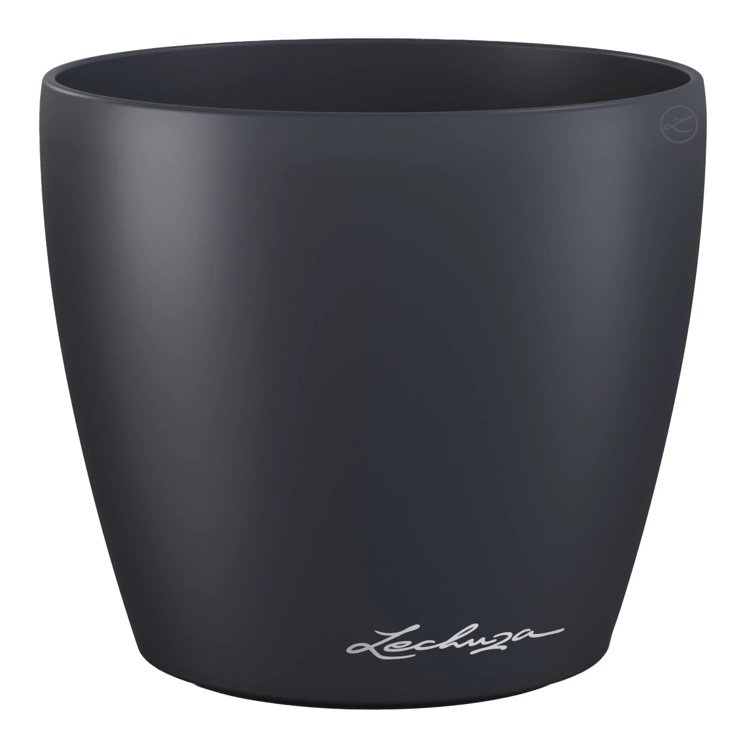 Lechuza Květináč CLASSICO Color SINGLE 12 šedá břidlicová pr. 13 x 12 cm