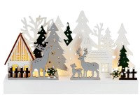 Markslöjd Vánoční dekorace Scenery 30 x 8 x 18 cm