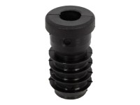 Závitová záslepka pro kruhovou trubku černá závit M8 20 x 20 mm