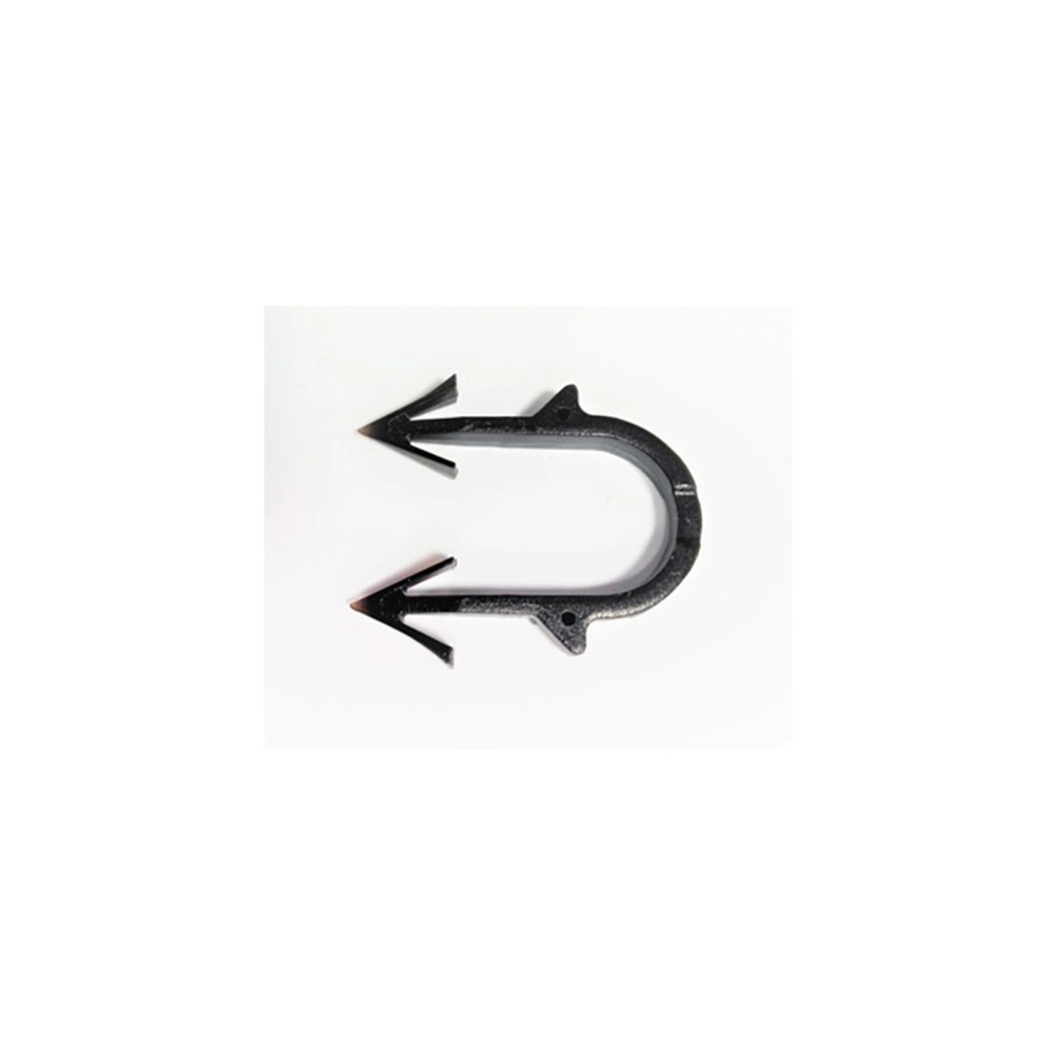 Podlahová příchytka D, 100 ks