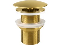 baliv Umyvadlová výpusť pevná SV-3460, matná zlatá, 5/4