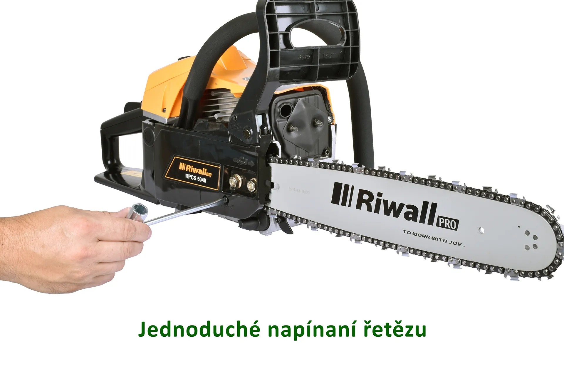 Obi Riwall Riwall PRO Benzínová motorová pila RPCS 5040