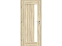 Voster Rámové falcové interiérové dveře BELLO 10, f.Platinum dub latte, 80 L