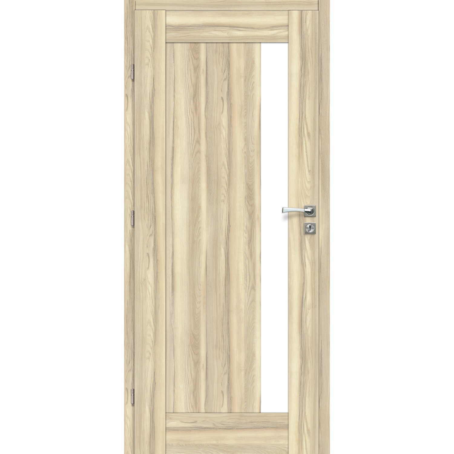 Voster Rámové falcové interiérové dveře BELLO 10, f.Platinum dub latte, 80 L