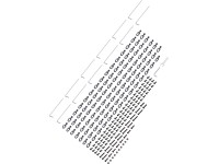 Montážní sada pro hliníkový pavilon Connell 242dílná Montážní sada pro hliníkový pavilon Connell 242dílná