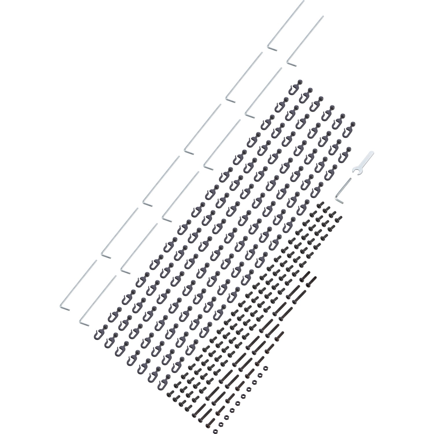 Montážní sada pro hliníkový pavilon Connell 242dílná