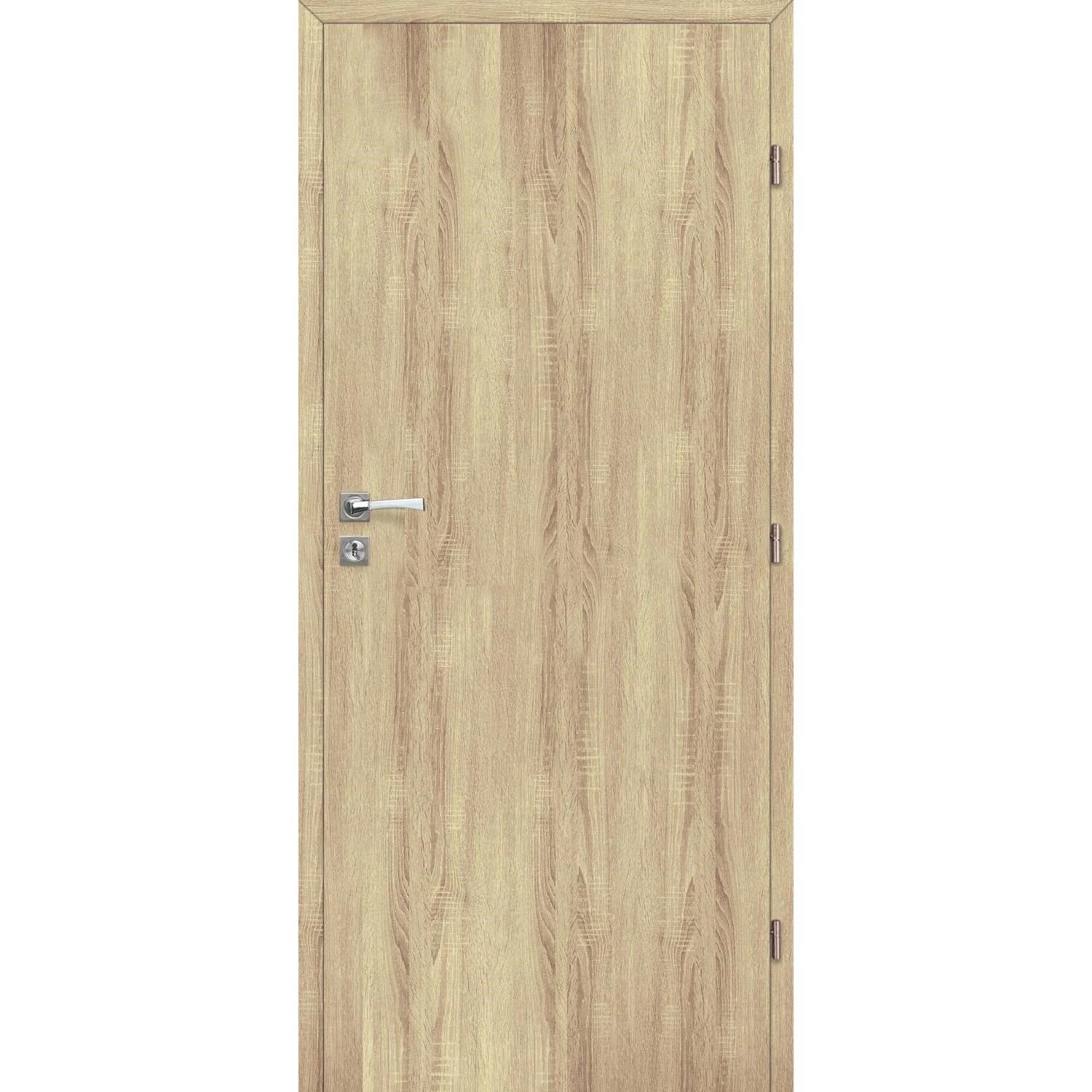 Voster Falcové interiérové dveře METRIX plné, lakované, dub bělený, 80 P