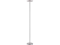 SellTec Stojací LED lampa osvětlující strop Hans, 3000K, ocelová, pr.28 x 190 cm