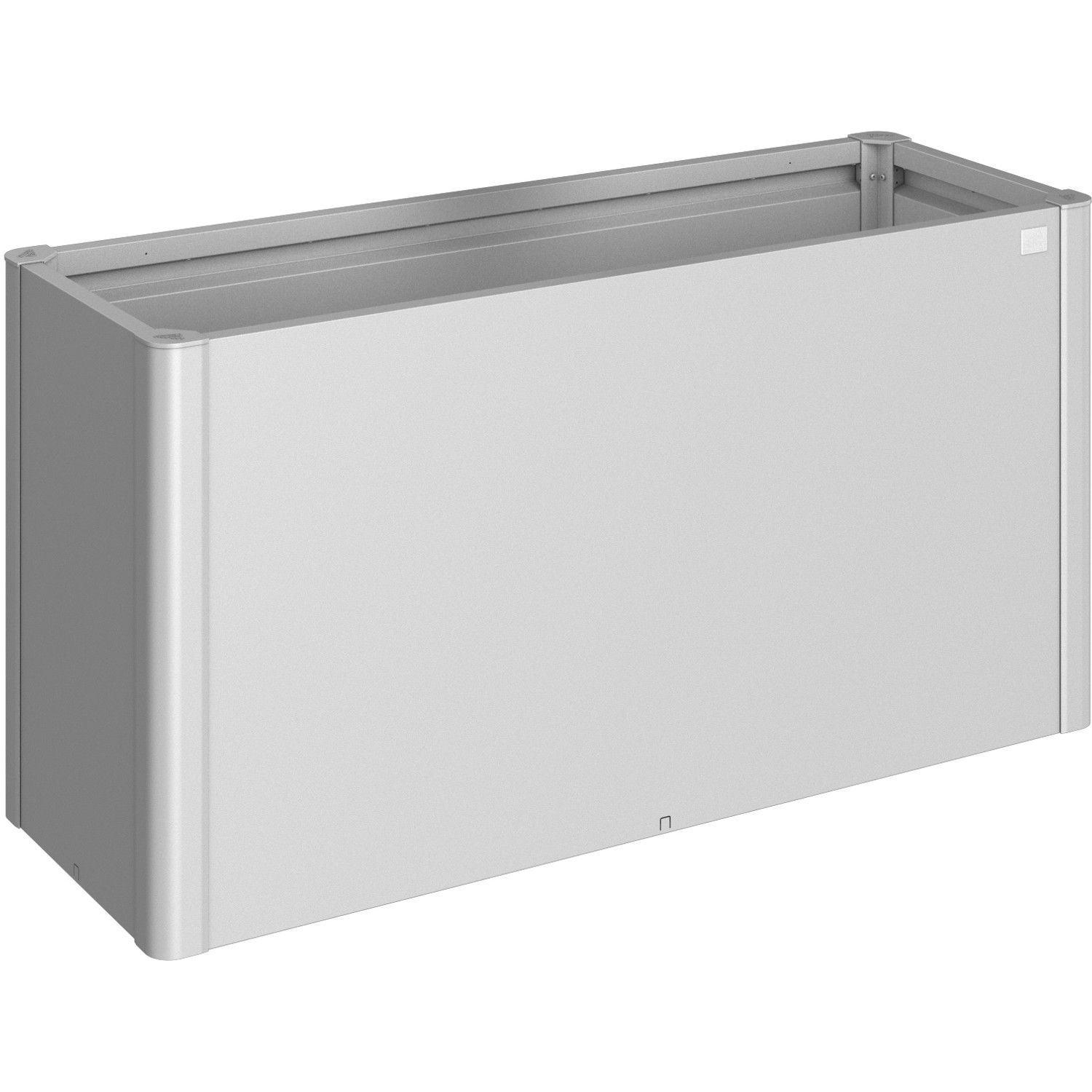 Biohort Vyvýšený záhon 1,5 x 0,5 stříbrný, 152 x 53 x 77 cm